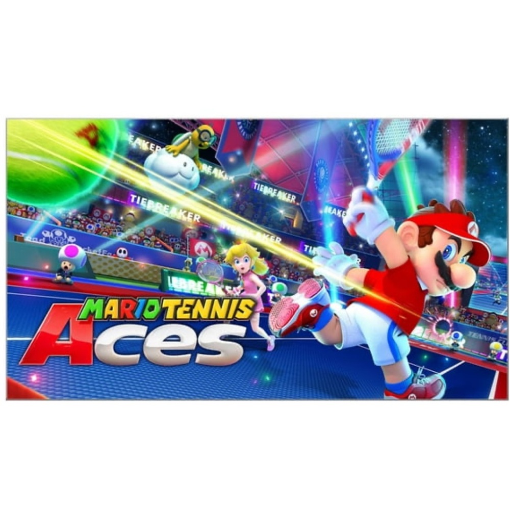 Mario Tennis Aces Nintendo Switch 128gb Micro Card SD  Bundle - Picture 5 of 7